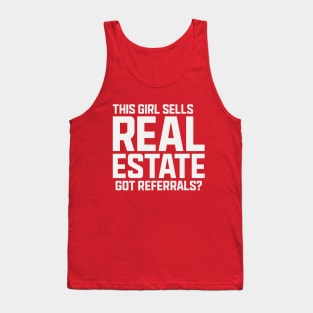 This Girl Sells Real Estate Tank Top